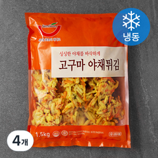 세미원 고구마야채튀김 (냉동), 1.5kg, 4개