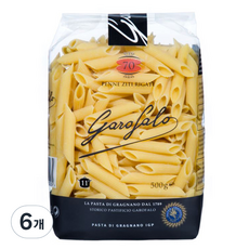 가로팔로 펜네 지티 리가떼, 500g, 6개