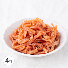진미 오징어 간장볶음, 300g, 4개
