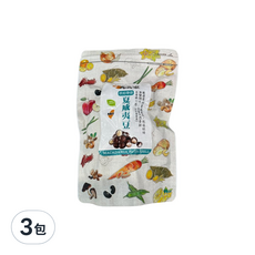 元氣家 帶殼夏威夷豆, 低溫烘焙, 鹹香酥脆, 內附專利開殼器, 200g, 3包
