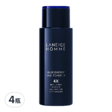 LANEIGE 蘭芝 男用勁能激活化妝水 4X - 亮白, 保濕, 抗皺, 鬍後護理, 180ml, 4瓶