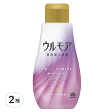 울모어 용기형 액상입욕제 크리미 플로럴, 600ml, 2개