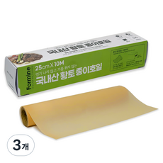 포마인 황토 종이호일, 10m, 1개입, 3개