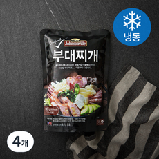 쟌슨빌 오리지널 부대찌개 (냉동), 965g, 4개