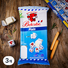 래핑카우 벨큐브 플레인 24큐브, 125g, 3개