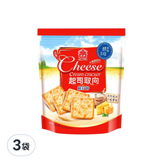 義美 起司取向蘇打餅乾, 300g, 3袋