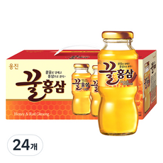 웅진 꿀 홍삼 혼합 음료, 180ml, 24개