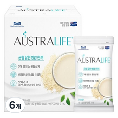 오스트라라이프 산양유 단백질 스틱 영양식 10p, 6개, 180g