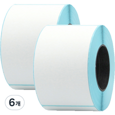 Kohimo條碼印表機用熱感標籤紙 3W091 600入, 6個
