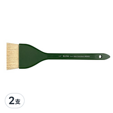 Marco Wave 馬可威 白羊毛水彩排刷 AR3425 2.5吋 綠桿, 2支