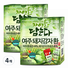 여주 돼지감자환 30p, 4개, 90g