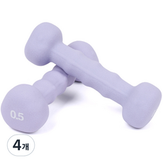 코멧 논슬립 삼각 아령, 0.5kg, 4개