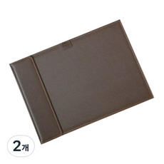 人造皮革磁吸式文件夾板, 棕色