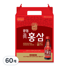 광동 진 홍삼 골드, 100ml, 60개