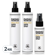 다슈 포 맨 프리미엄 메가 홀드 슈퍼 스프레이 2p + 50ml 세트, 2세트 - 포맨부스터스프레이