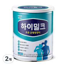 후디스하이밀크
 일동후디스 하이밀크 초유 균형영양식 성인분유 2개 600g