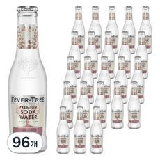 FEVER-TREE 芬味樹 優質蘇打水, 200ml, 96個
