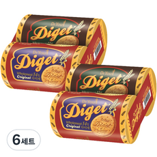 닥터유 다이제 초코 225g +오리지널 194g 번들, 419g, 6개 419g, 6세트