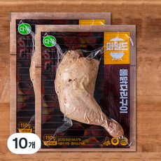 다향오리 통닭다리구이 마일드, 150g, 10개