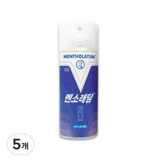 멘소래담 쿨 스프레이파스 에스 200ml, 1개입, 5개