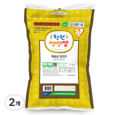 청원생명농협 청원생명쌀 특등급완전미, 5kg(특등급), 2개