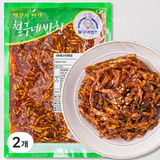 철구네 쥐포채 고추장볶음, 500g, 2개