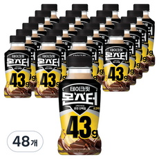 테이크핏 몬스터 초코바나나 근육이 마시는 완전 단백질, 350ml, 48개 350ml, 48개