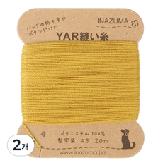 INAZUMA YAR皮革縫線, 6, 20m