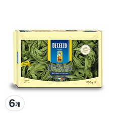 데체코 시금치 페투치네, 6개, 250g