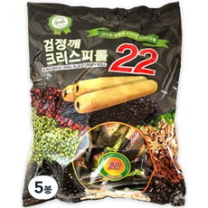 NON GMO 더 고소해진 검정깨 크리스피롤22, 550g, 5개