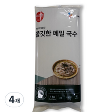 이츠웰 쫄깃한 메밀 국수 건면, 1kg, 4개