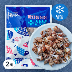 사랑해어 골뱅이 (냉동), 2개, 500g(소)