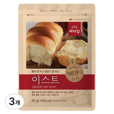 Baedaegam 酵母, 40g, 3個