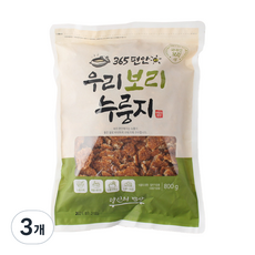 365편안 우리 보리 누룽지, 800g, 3개