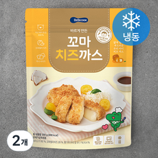 베베쿡 바르게 만든 꼬마치즈까스 (냉동), 300g, 2개