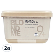 Schwarzkopf 施華蔻 公司貨 金髮尤物金晶鏈鍵強化漂粉, 2個, 450g