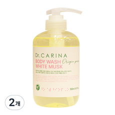 닥터카리나 바디워시 오리진 퓨어 화이트머스크, 500ml, 2개