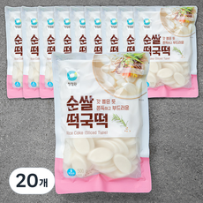 청정원 순쌀 떡국떡, 500g, 20개