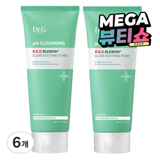 닥터지 레드 블레미쉬 클리어 수딩 폼, 200ml, 6개