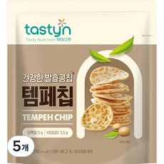 종근당건강 테이스틴 템페칩, 40g, 5개