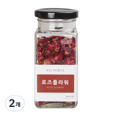 빅토리아 레드 로즈플라워 장미차, 17g, 1개입, 2개