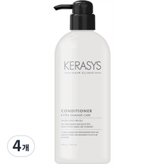 케라시스 엑스트라 데미지 케어 린스 프루티엠버 플로랄 오리엔탈 향, 750ml, 4개