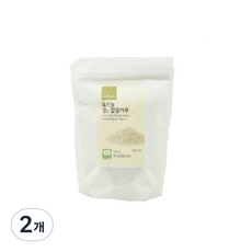 올가홀푸드 유기농 생 찹쌀가루, 350g, 2개