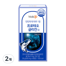 웰업 연어코연골추출물 프로테오글리칸, 30g, 2개