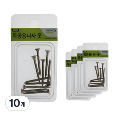 HANDY MAN 木工用螺絲釘 3.5*38mm 10入, 10個