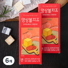 FromagedeGourmet 앙상블 치즈 초리조 18개입, 126g, 6개