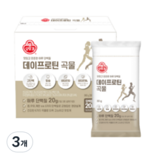 오뚜기 데이프로틴 곡물 12p, 360g, 3개