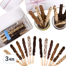 상상앤드 프렌즈 초콜릿 막대과자 만들기 DIY 세트, 3세트, 11종