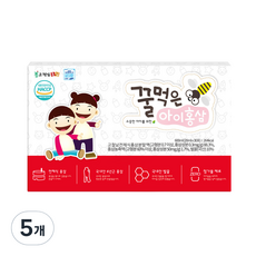 고철남홍삼 꿀먹은 아이홍삼, 30회분, 5개