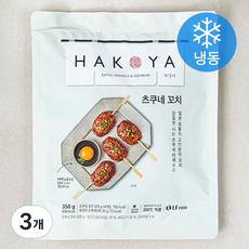 하코야 츠쿠네 꼬치 4입 (냉동), 350g, 3개